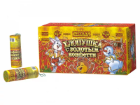 Хлопушка с золотым конфетти Хлопушки купить в Каменке Архангельской области | kamenkaarhangelskaya.salutsklad.ru