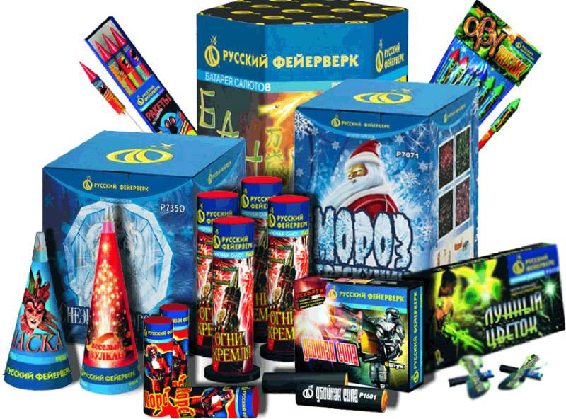 Пиротехника —  в Каменке Архангельской области 