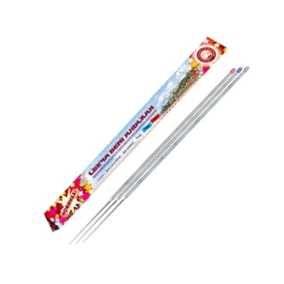 Триколор 300 мм. Бенгальские огни цветные купить в Каменке Архангельской области | kamenkaarhangelskaya.salutsklad.ru