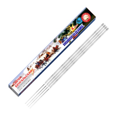 Новогодние 300-4 мм. Бенгальские огни купить в Каменке Архангельской области | kamenkaarhangelskaya.salutsklad.ru