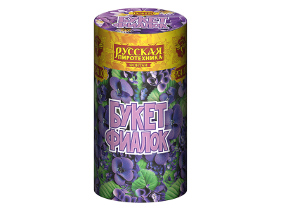 Букет фиалок Пиротехнический фонтан купить в Каменке Архангельской области | kamenkaarhangelskaya.salutsklad.ru