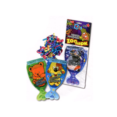 Зоопарк ТСЗ Надувная хлопушка купить в Каменке Архангельской области | kamenkaarhangelskaya.salutsklad.ru