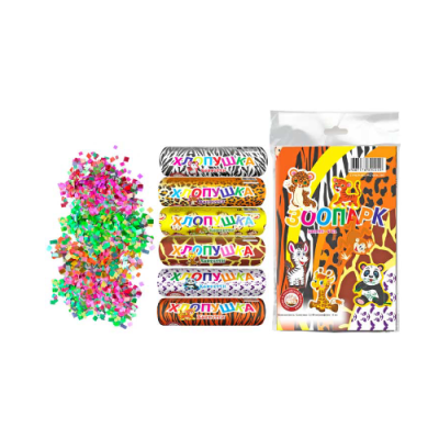 Зоопарк УПЗ Набор хлопушек купить в Каменке Архангельской области | kamenkaarhangelskaya.salutsklad.ru