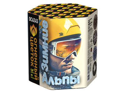 Зимние Альпы Батарея салютов купить в Каменке Архангельской области | kamenkaarhangelskaya.salutsklad.ru