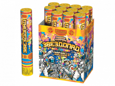 Звездопад 30 Пневматическая хлопушка купить в Каменке Архангельской области | kamenkaarhangelskaya.salutsklad.ru